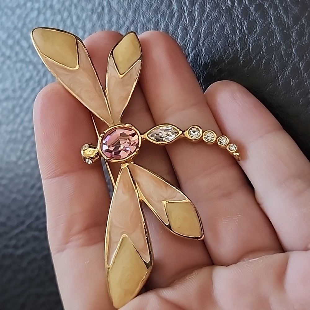 Vtg Kenneth Jay Lane For Avon Brooch - image 2